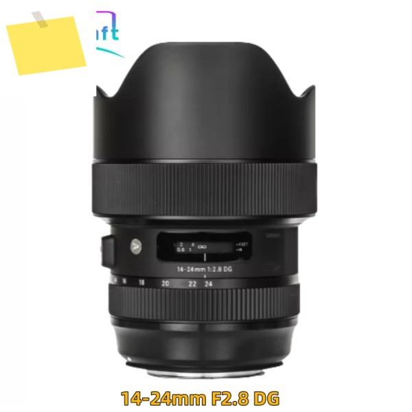 95% 새 상품 14-24mm F2.8 DG HSM Art 렌즈 풀프레임 SLR 카메라용 광각 줌 캐논 EF 마운트, 시그마 호환 제품 이미지
