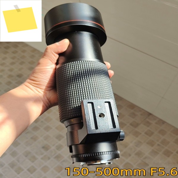 토키나 AT-X 150-500mm F5.6 니콘 마운트용 고정조리개 레드링 렌즈 90% 새상품 제품 이미지