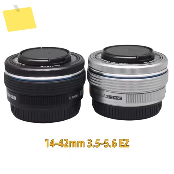 Olympus E-P7 EPL6 EM10 PEN OM-D M43 마운트 전동 줌 렌즈 용 새 원본 14-42mm F3.5-5.6 EZ 제품 이미지