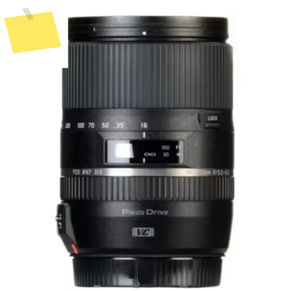 98% 새것 16-300mm f3.5-6.3 Di II VC PZD 매크로 렌즈 니콘 마운트 또는 캐논 B016 탐론용 제품 이미지