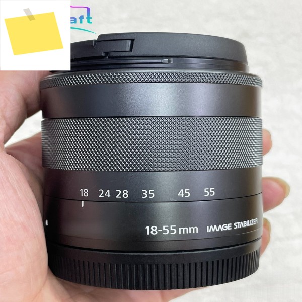 98% 새것 같은 EF-M 18-55mm f3.5-5.6 IS STM 렌즈 캐논 표준 줌 제품 이미지