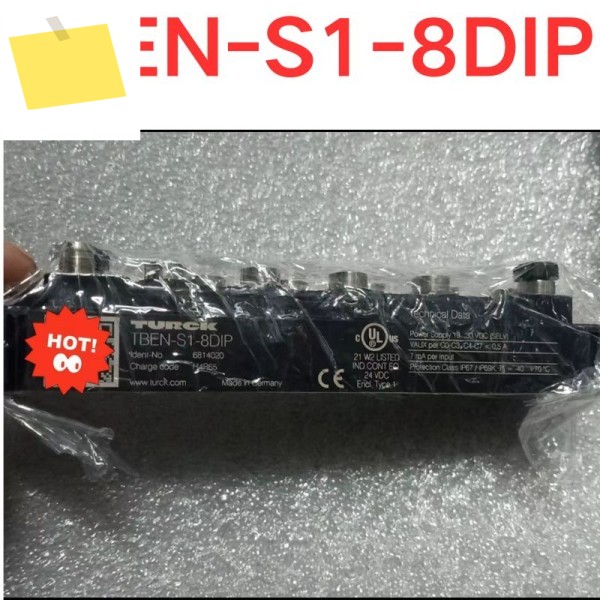 중고 테스트 완료 TBEN-S1-8DIP 버스 모듈 - 효율적인 통신DIP 아키텍처 제품 이미지