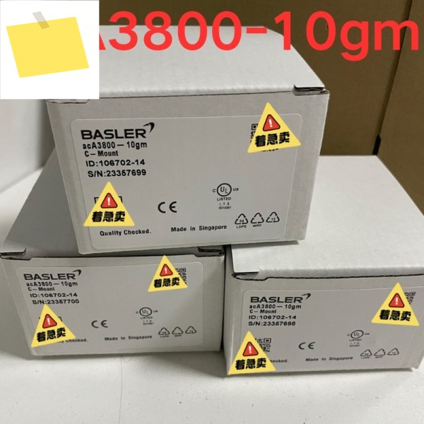 중고 테스트 OK 산업용 카메라 acA3800-10gm 99 NEW 제품 이미지