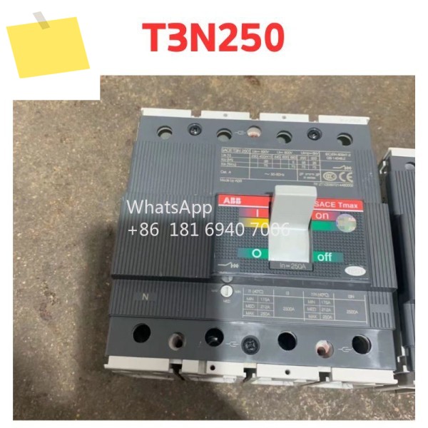 중고 성형 케이스 회로 차단기 T3N250 테스트 통과 제품 이미지