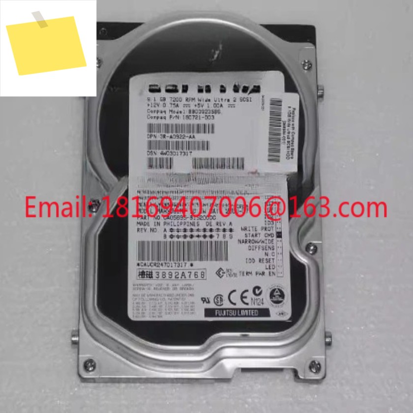 1pcs-compaq 9G 7.2K U2 68핀 SCSI 3R-A0922-AA 349534-001 MAH3091MP용 제품 이미지