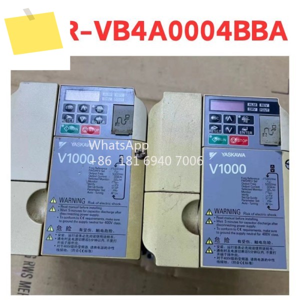 second-hand inverter CIMR-VB4A0004BBA Test passed Fast Shipping 제품 이미지