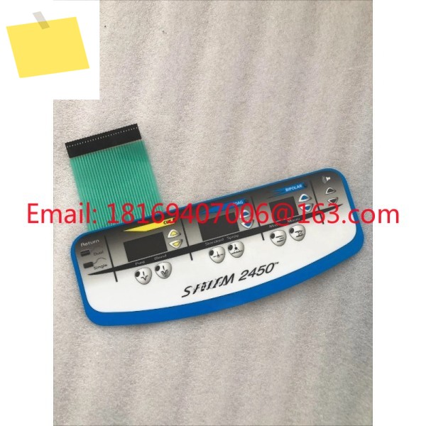 ConMed 시스템 2450 ESU 발전기, 버튼 필름 용 1pcs 키패드 멤브레인의 신품 기능 제품 이미지