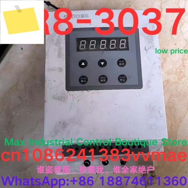 중고 테스트 완료 모터 소프트 스타터 SR8-3037 제품 이미지