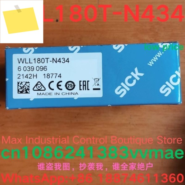 새제품 광섬유 증폭기 카메라 WLL180T-N434 제품 이미지