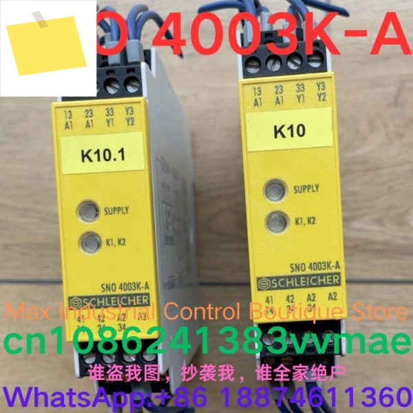 중고 테스트 OK 안전 릴레이 SNO 4003K-A 제품 이미지