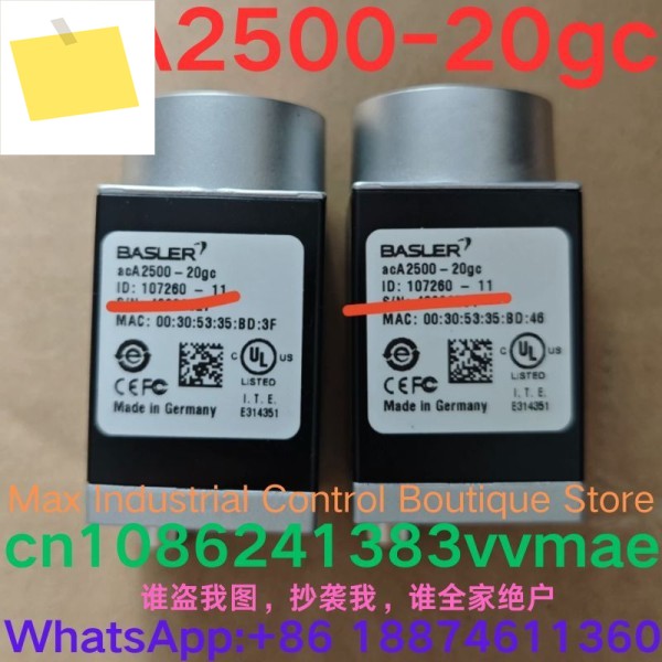 중고 테스트 OK 산업용 카메라 acA2500-20gc 95 NEW 제품 이미지
