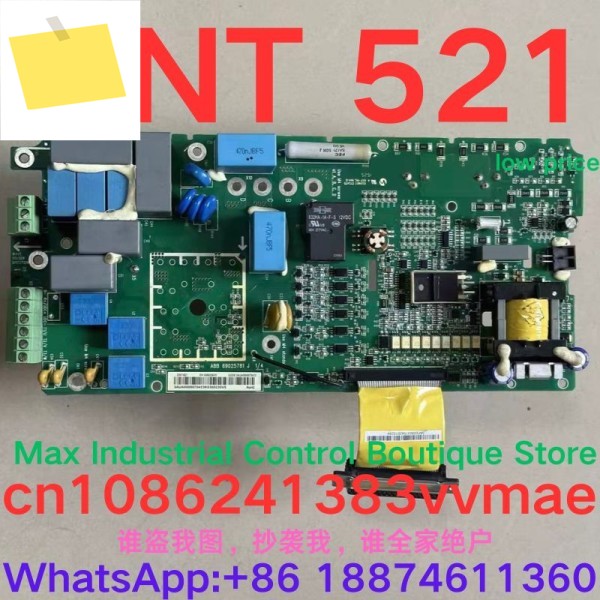 중고 테스트 완료 ZINT-521은 주파수 변환기용 ABB ACS880 시리즈 7.5-11KW 주 전원 드라이브 보드입니다 제품 이미지