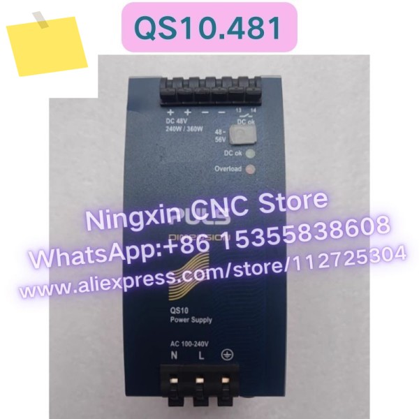신품 정품 QS10.481 스위칭 전원 공급 장치 CS10 244 제품 이미지