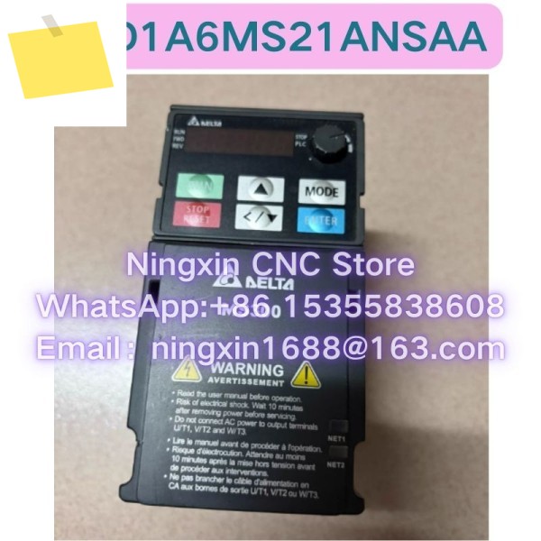 중고 VFD1A6MS21ANSAA 인버터 기능 테스트 OK 제품 이미지