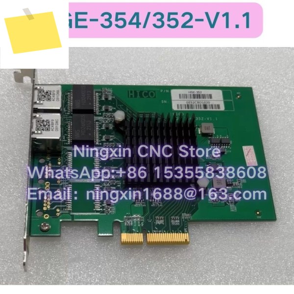 중고 HGE-352 PCI-E 산업용 이더넷 카드 기능 테스트 완료 제품 이미지
