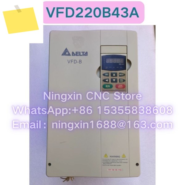 중고 VFD220B43A 주파수 변환기 테스트 완료 OK 제품 이미지