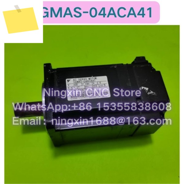 중고 SGMAS-04ACA41 서보 모터 테스트 완료됨 OK 제품 이미지
