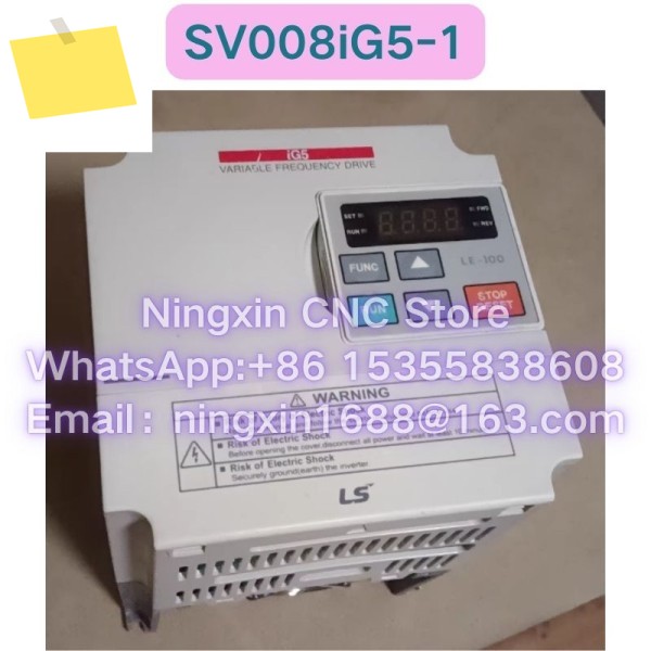 중고 SV008iG5-1 인버터 0.75KW 200V 기능 테스트 완료 제품 이미지