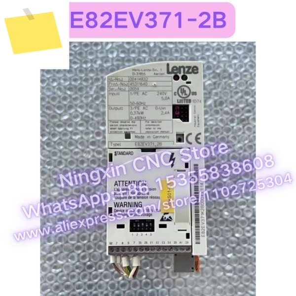 중고 E82EV371-2B 주파수 변환기 기능 테스트 OK 제품 이미지