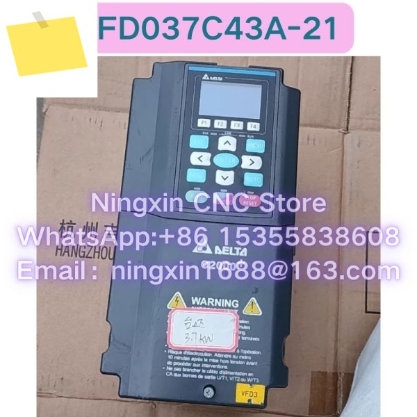 중고 VFD037C43A-21 인버터 기능 테스트 OK 제품 이미지
