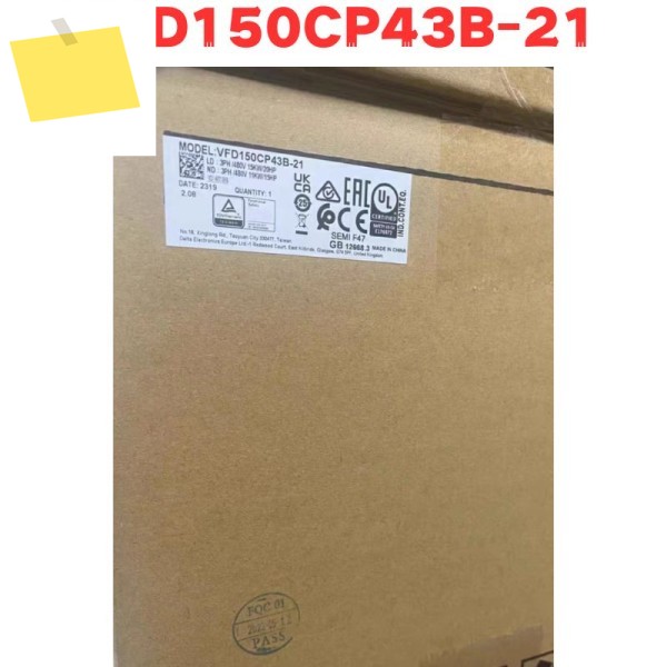 신품 원본 VFD150CP43B-21 21 인버터 15KW 제품 이미지