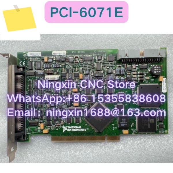 중고 PCI-6071E 캡처 카드 기능 테스트 OK 제품 이미지