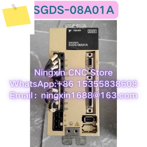 중고 SGDS-08A01A 서보 드라이브 기능 테스트 OK 제품 이미지