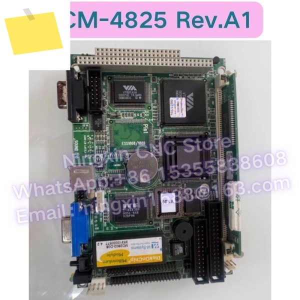 중고 PCM-4825 REV.A1 03-1 산업용 제어 컴퓨터 마더보드 기능 테스트 완료 제품 이미지