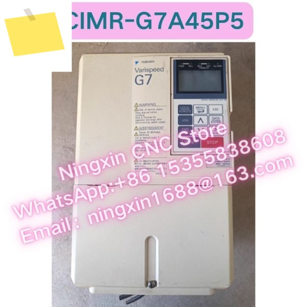 중고 CIMR-G7A45P5 주파수 변환기 테스트 완료됨 정상 제품 이미지