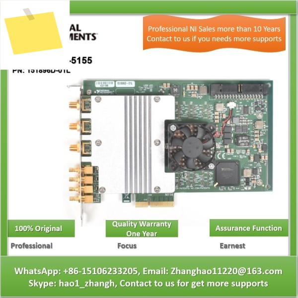 PCIe-5155 내셔널 인스트루먼츠 고속 오실로스코프디지타이저 카드 제품 이미지