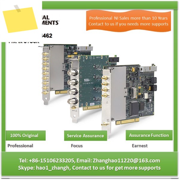 NI PCI-4462 24비트 204.8K, 듀얼 ADDA 캡처 카드 제품 이미지