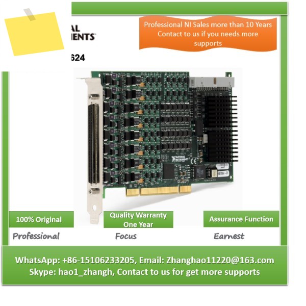 NI PCI-6624 778834-01 Timing InputOutput PC-based DAQ Devices 제품 이미지
