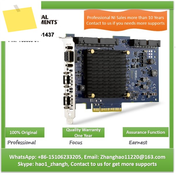 NI PCIe-1437 프레임 그래버 장치 785605-01 제품 이미지