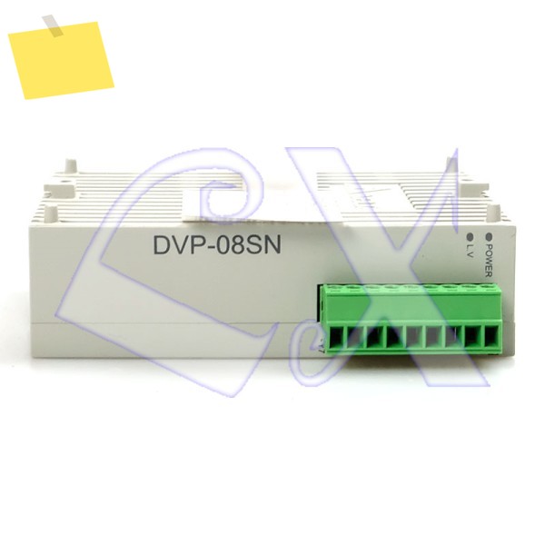 델타 DVP08SN11T PLC IO 확장 모듈 박스 포함 제품 이미지