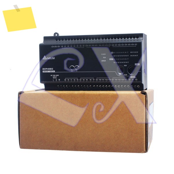 델타 DVP40ES200T ES2 시리즈 100-240VAC 24DI 16DO PLC 컨트롤러 박스 포함 제품 이미지