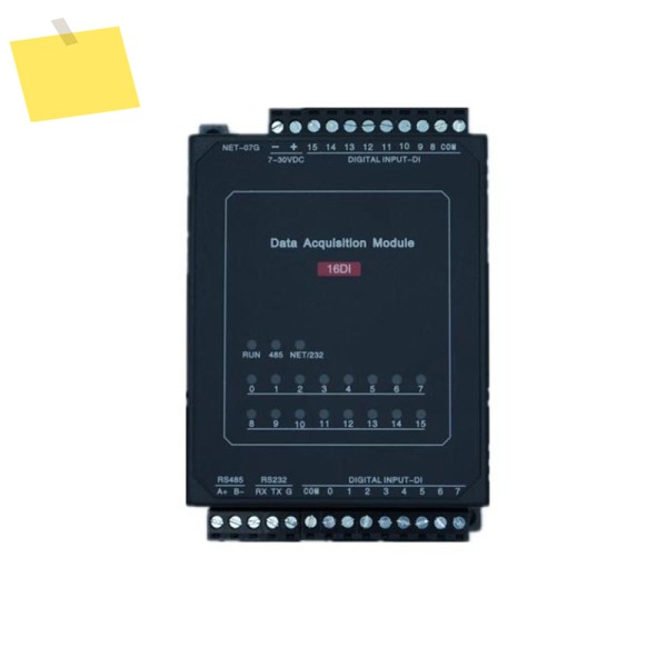 TCP-507G 16DI 이더넷 모듈 산업용 수집 제어 Modbus RTU&TCP UDP 프로토콜 IO 유닛 제품 이미지