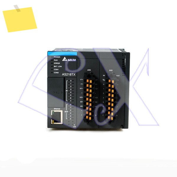 델타 AS218TX-A 8DI 6DO 2AI2AO PLC 프로그래머블 컨트롤러 박스 포함 제품 이미지