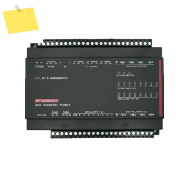 RTU-318G 4PT100 3AI 8DI RS232 RS485 Modbus 프로토콜 IO 획득 모듈 제품 이미지