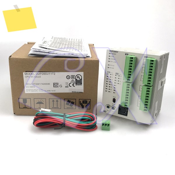 델타 DVP28SV11R2 24VDC 고성능 슬림 PLC 컨트롤러 제품 이미지