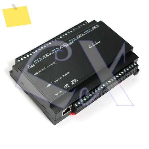 TCP-518C 8PT100 온도 수집 모듈 이더넷 + RS485 RS232 캡처 카드 컨트롤러 장치 Modbus RTU 및 제품 이미지