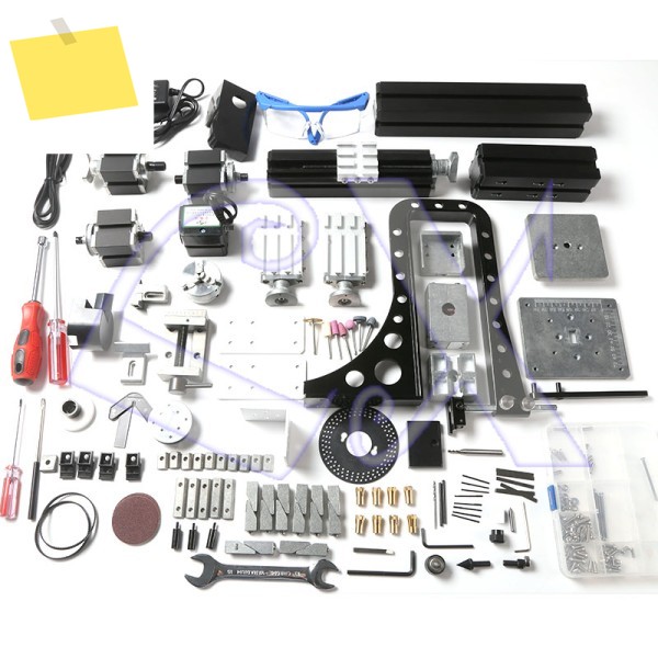 Zhouyu Z8000MZG DIY 24W 모든 금속 8 In 1 취미 아마추어 모델 메이커용 보우 암 도구 키트 포함 제품 이미지