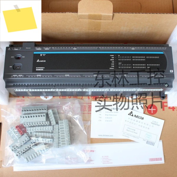델타 ES3 시리즈 DVP80ES300R 40DI 프로그래밍 컨트롤러 이더넷 CANopen 통신 제품 이미지