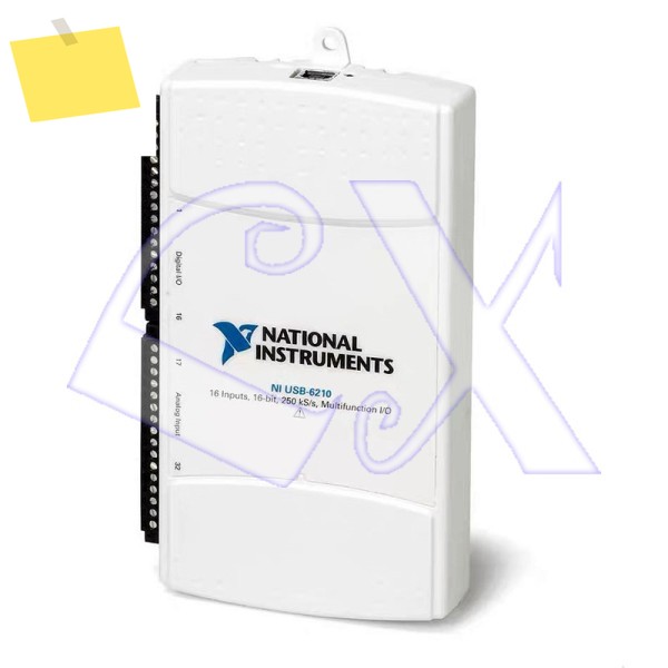 Ni USB-6210 버스 전원 공급 장치, 다기능 DAQ 데이터 수집 컨트롤러, 779675-01, 16 비트, 250 kSs 제품 이미지