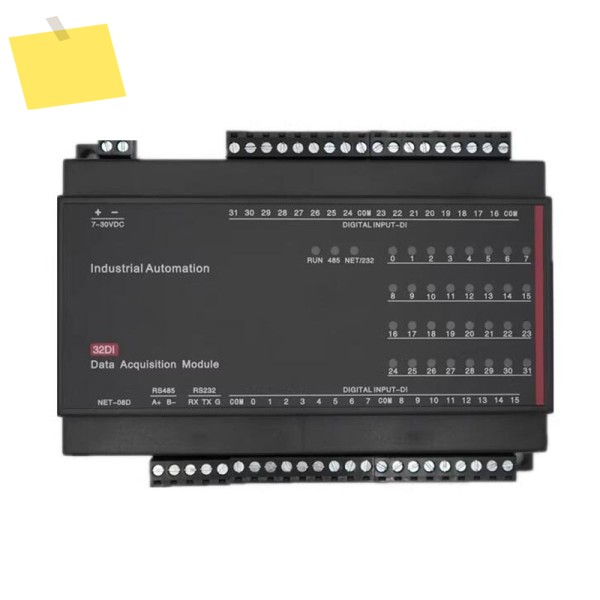 TCP-508D 32DI 이더넷 산업용 수집 제어 모듈 RS485 RS232 Modbus RTU&TCP UDP 프로토콜 IO 유닛 제품 이미지