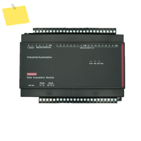 TCP-508J 16AI 4AO 아날로그 IO 모듈 이더넷 데이터 수집 RTU 유닛 모드버스 제품 이미지