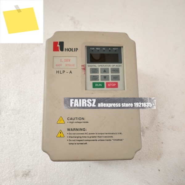 중고 테스트 완료 양호한 인버터 HLPA 01D543C 1.5KW 3PH 380V 제품 이미지