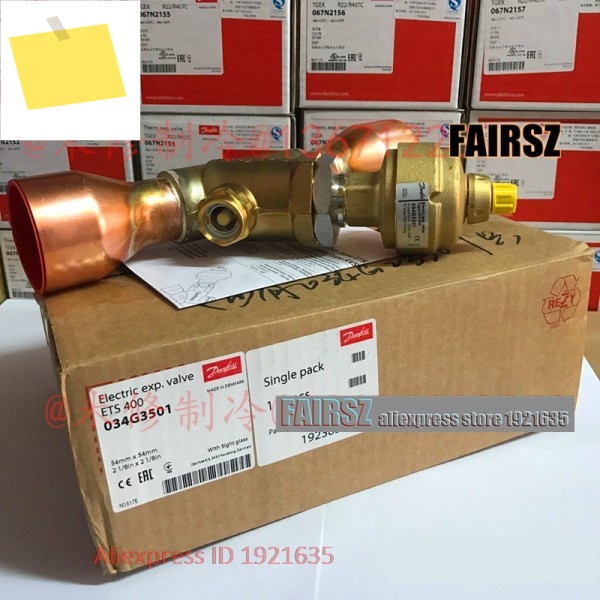 DAN.FOSS 전자 팽창 밸브 ETS400 034G3501 새 포장 FAIRSZ STORE 제품 이미지