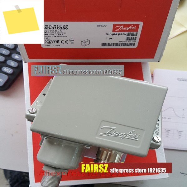 DAN.FOSS 압력 스위치 KPS33 060-311066 새제품 제품 이미지