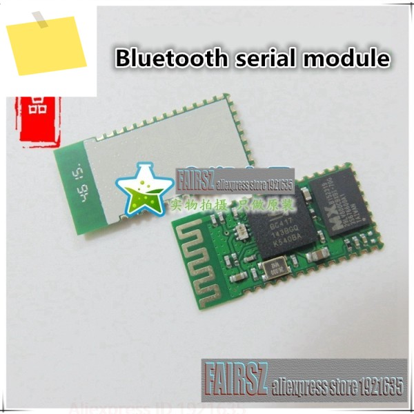 5PCS HC-06 RF 무선 블루투스 트랜시버 슬레이브 모듈 SPP 아두이노 RS232 TTL용 UART 전자 DIY 보드. 제품 이미지