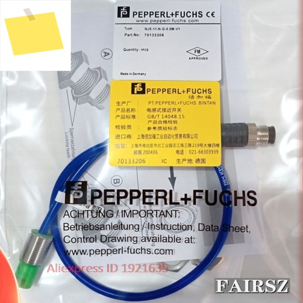 PEPPERLFUCHS NJ5-11-N 근접 스위치. 제품 이미지
